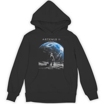 ミッション・トゥ・ザ・ムーン 宇宙飛行士アルテミス 2026 ロケットアルテミス2 パーカー - Kawaiitshirt