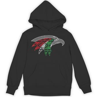 メキシコ国旗 アステカ風メキシコワシ パーカー - Kawaiitshirt