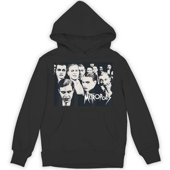 メトロポリス（Metropolis）- 男たちの乱痴気騒ぎ -1927年sf映画 レトロ アート かっこいい パーカー - Kawaiitshirt