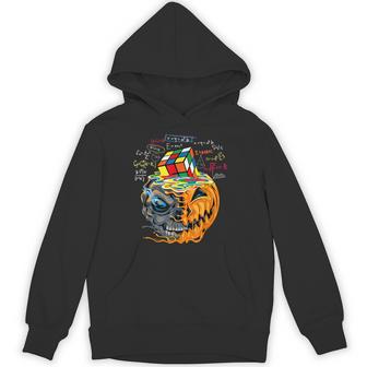 メルティングキューブ 面白い ルービック ルビックス ルービックス プレイヤー キューブ ハロウィン パーカー - Kawaiitshirt