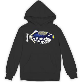 モンガラカワハギ塩水リーフアクアリウム水槽 パーカー - Kawaiitshirt