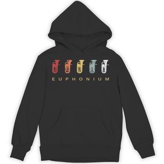 ユーフォニアム Euphonium 金管楽器 レトロ パーカー - Kawaiitshirt