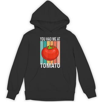 ユー・ハド・ミー・アット・トマト パーカー - Kawaiitshirt