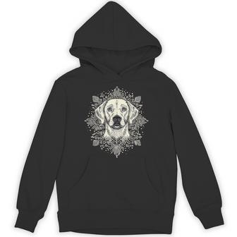 ラブラドールレトリバー 犬 モチーフ ペット 曼荼羅 ラブラドールレトリバー パーカー - Kawaiitshirt
