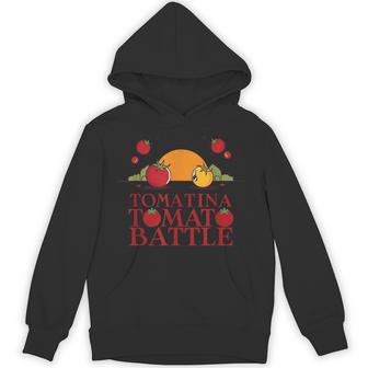ラ・トマティーナ トマトバトルフェスティバル パーカー - Kawaiitshirt