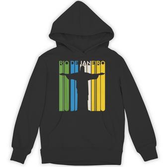 リオデジャネイロ ブラジル レトロ ビーチ ブラジルの像 サンパウロ パーカー - Kawaiitshirt