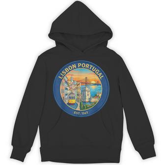 リスボン ポルトガル 旅行 お土産 都市 ランドマーク 観光ギフト パーカー - Kawaiitshirt