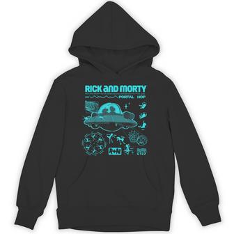 リック・アンド・モーティ・ポータル・ホップリック・アンド・モーティ・マーチ パーカー - Kawaiitshirt