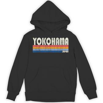 レトロ ヴィンテージ 70年代80年代風 横浜 日本 パーカー - Kawaiitshirt