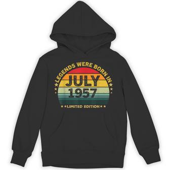 レトロな69歳の誕生日伝説は1957年7月に誕生しました。 パーカー - Kawaiitshirt