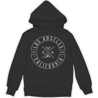 ロサンゼルス カリフォルニア 旅行 お土産 素朴なロサンゼルス パーカー - Kawaiitshirt