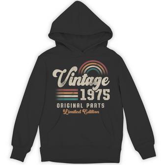 ヴィンテージ1975年、誕生年51年 レトロ パーカー - Kawaiitshirt