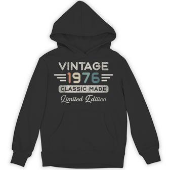 ヴィンテージ1976限定版 50歳の誕生日 パーカー - Kawaiitshirt