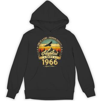 ヴィンテージカー 1966 年5月 60 歳の誕生日 1966 年のクラシックカー パーカー - Kawaiitshirt
