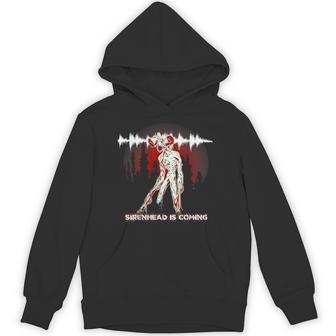 不気味なクリーチャーサイレンヘッド パーカー - Kawaiitshirt