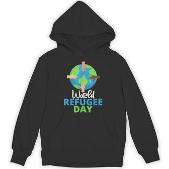 世界難民の日 難民プライド パーカー - Kawaiitshirt
