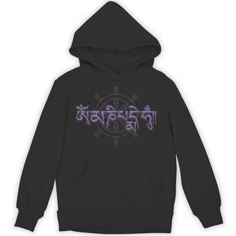 仏教徒 チベット六語マントラ パーカー - Kawaiitshirt