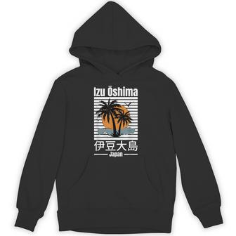 伊豆 大島 日本旅行好き 日本の島 パーカー - Kawaiitshirt