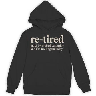 再疲れた面白い退職の名言 パーカー - Kawaiitshirt