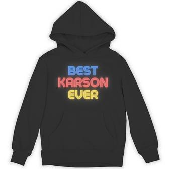 史上最高のカーソン 面白いカーソン名 Karson パーカー - Kawaiitshirt