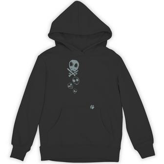 和ポップ 猫ドクロ パーカー - Kawaiitshirt