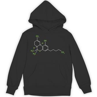 大麻シャツ ウィードポット 分子 Thc マリファナ ストーナー ギフト パーカー - Kawaiitshirt