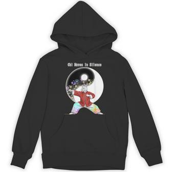太極拳をする猫 パーカー - Kawaiitshirt