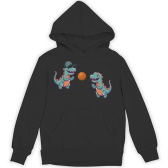 恐竜バスケットボール パーカー - Kawaiitshirt