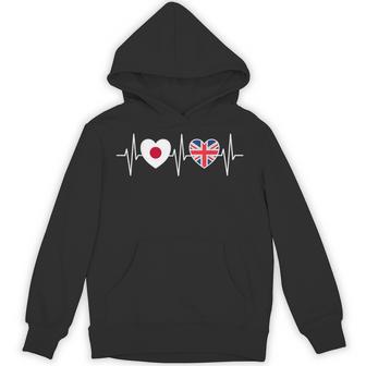 日本とイギリス イギリスの国旗 国旗 パーカー - Kawaiitshirt