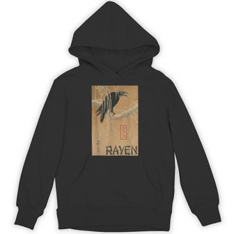 日本妖怪レイヴン 幽霊カラス オニ パーカー - Kawaiitshirt