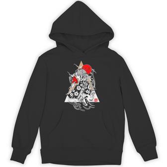 日本文化 サムライ芸者 桜 ギフト パーカー - Kawaiitshirt