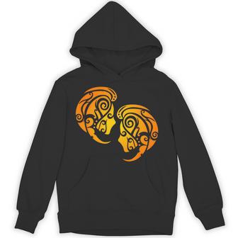 星座 星座 双子座 星占い ポリネシア マオリアート パーカー - Kawaiitshirt