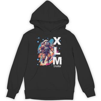 暗号通貨xlm恒星ルーメンハードコアホルダー。 パーカー - Kawaiitshirt