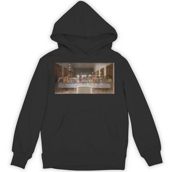 最後の晩餐に12人の使徒がいる主イエス・キリスト パーカー - Kawaiitshirt