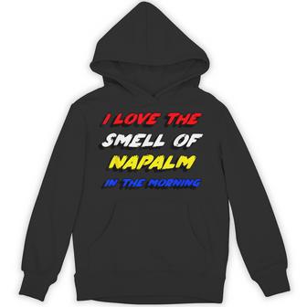 朝のナパームの香りが大好き パーカー - Kawaiitshirt