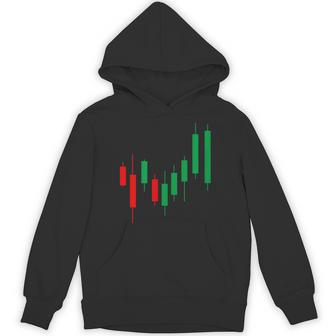 株式トレーダーローソク足ハートビートデーブローカーライフアパレル パーカー - Kawaiitshirt