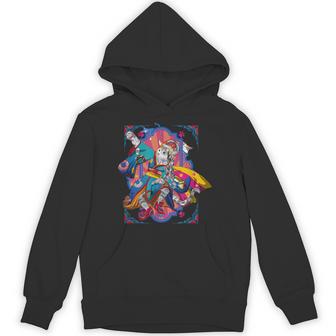 浮世絵シリーズ 踊る猫芸妓 サバトラ パーカー - Kawaiitshirt