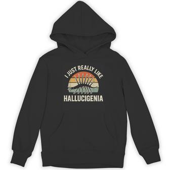 私は本当にハルキゲニアの面白いカンブリア爆発が好きです パーカー - Kawaiitshirt