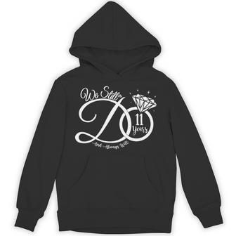 結婚11周年 Wetill Do 11歳 カップル 長袖tシャツ パーカー - Kawaiitshirt
