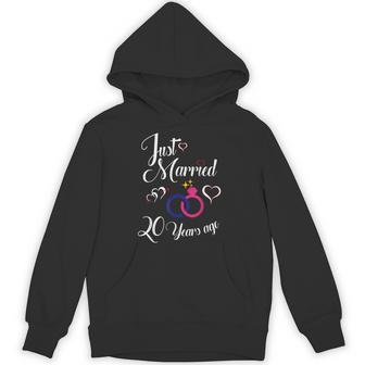 結婚記念日 20周年 パーカー - Kawaiitshirt