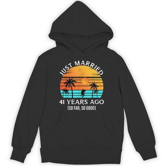 結婚記念日 結婚41年前 こんなに良い パーカー - Kawaiitshirt