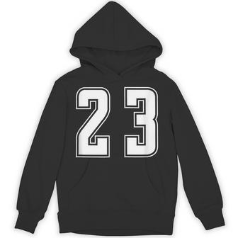 背番号 23 チーム短大スポーツ背番号付きユニフォーム パーカー - Kawaiitshirt