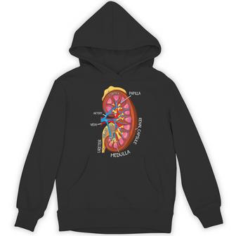 腎臓の解剖学 腎臓学 パーカー - Kawaiitshirt