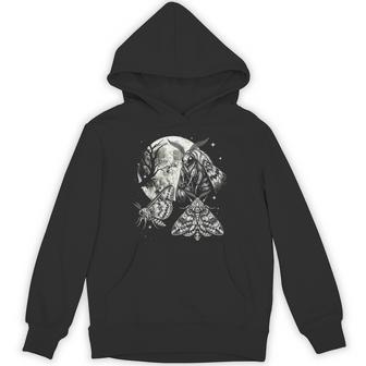 蛾 90年代スタイル ヴィンテージ 美学 Y2k 蛾 蝶 昆虫 パーカー - Kawaiitshirt