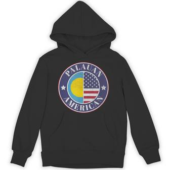 誇り高きパラオ・アメリカン・バッジ パラオ国旗 パーカー - Kawaiitshirt