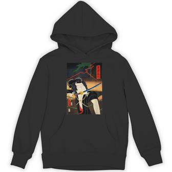 豊原くにちか ヴィンテージ江戸時代和歌舞伎アート パーカー - Kawaiitshirt
