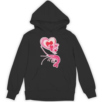 面白いエビアート メンズ レディース キッズ アジア料理 シーフード パーカー - Kawaiitshirt