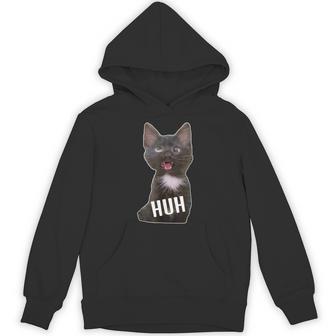 面白いクロスアイドキャットミームハァーファニーキャット パーカー - Kawaiitshirt