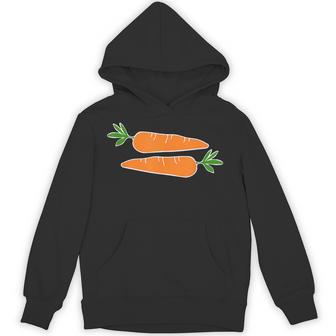 面白い人参デザイン 野菜にんじん パーカー - Kawaiitshirt