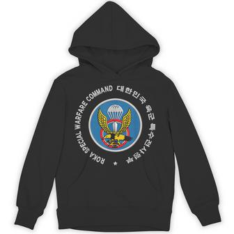 韓国軍特殊部隊 ブラックベレー帽 パーカー - Kawaiitshirt